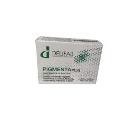 DELIFAB Pigmenta Plus 30 Compresse - Integratore antimacchie per pelle uniforme e luminosa