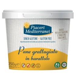 Eurospital Piaceri Mediterranei Pangrattato Senza Glutine - Barattolo 250g per celiaci