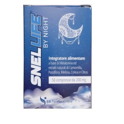 Bb Farma Snellife By Night - Integratore naturale per il sonno con melatonina 50 compresse
