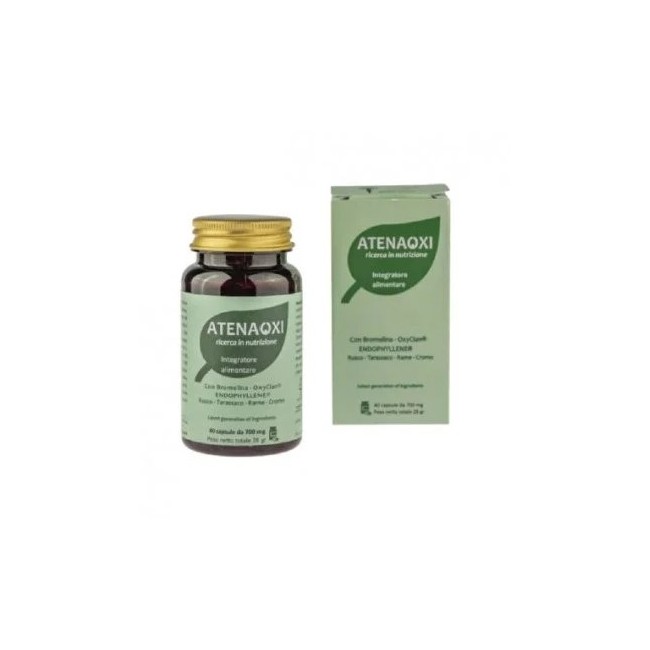 Pharma Officine Atenaoxi 40 Capsule - Integratore anticellulite con estratti vegetali naturali Pharma Officine Atenaoxi 40 Capsule - Integratore anticellulite con estratti vegetali naturali