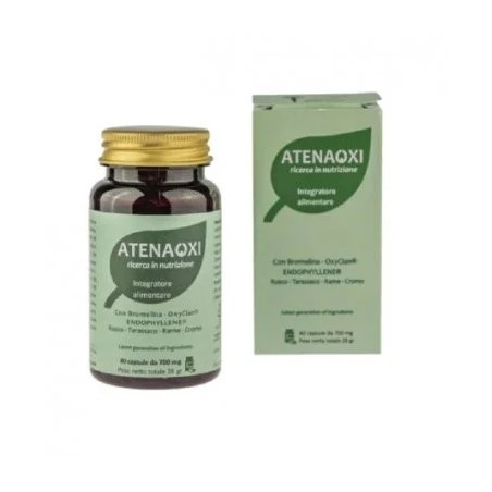 Pharma Officine Atenaoxi 40 Capsule - Integratore anticellulite con estratti vegetali naturali Pharma Officine Atenaoxi 40 Capsule - Integratore anticellulite con estratti vegetali naturali