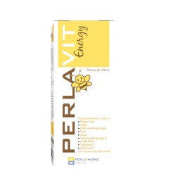 Perla Pharma Perlavit Energy 100 ml - Integratore energetico con vitamine del gruppo B e ferro