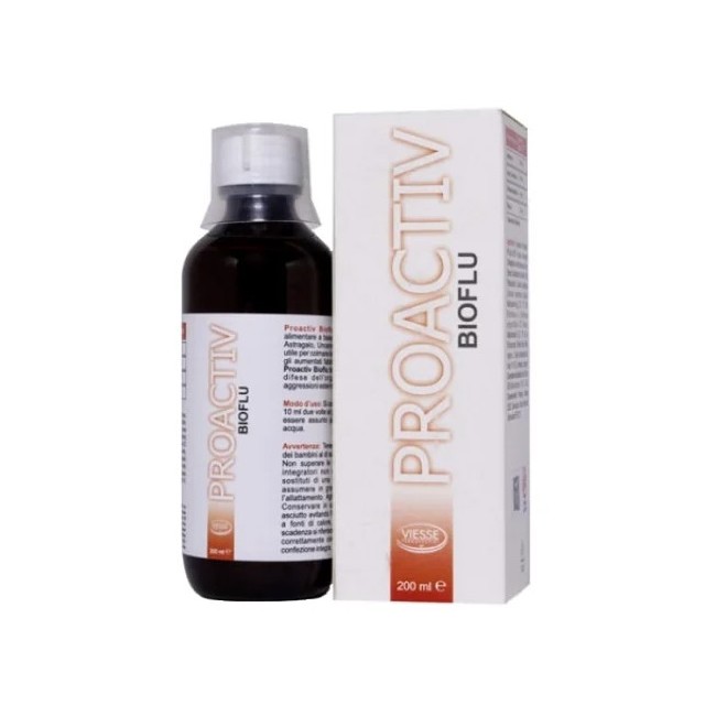 Viesse Farmaceutici Immuno 5 Bioflu 200ml - Integratore per le difese immunitarie in sciroppo