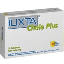 Iuxta Chole Plus 30 Compresse - Integratore per il benessere epatico e la funzionalit&agrave; digestiva