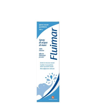 Fluimar Spray Acqua Mare Isotonica 100ml - Soluzione naturale per l'igiene nasale quotidiana Fluimar Spray Acqua Mare Isotonica 100ml - Soluzione naturale per l'igiene nasale quotidiana