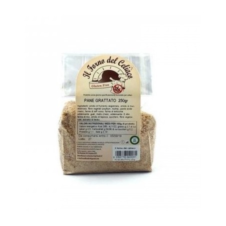 Mad Food Pane Biscottato Grattugiato Senza Glutine 300g per impanature croccanti e gustose Mad Food Pane Biscottato Grattugiato Senza Glutine 300g per impanature croccanti e gustose
