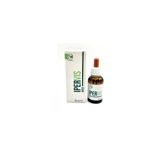Ipervis 30ml gocce naturali per favorire rilassamento e sonno con estratti vegetali
