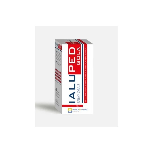 Perla Pharma Ialuped Gola Spray 15ml per il trattamento del mal di gola e irritazioni Perla Pharma Ialuped Gola Spray 15ml per il trattamento del mal di gola e irritazioni