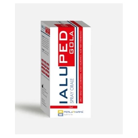 Perla Pharma Ialuped Gola Spray 15ml per il trattamento del mal di gola e irritazioni Perla Pharma Ialuped Gola Spray 15ml per il trattamento del mal di gola e irritazioni