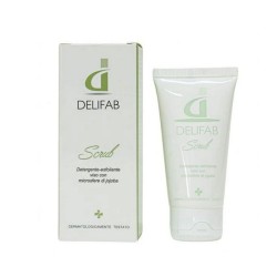 Delifab Scrub Gel 50G - Gel esfoliante delicato per viso luminoso e levigato