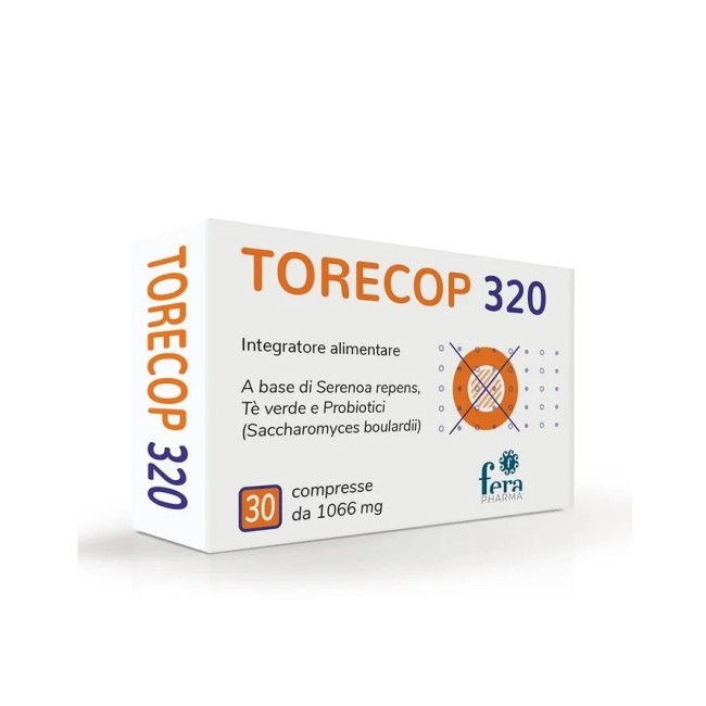 Fera Pharma Torecop 30 Compresse - Integratore per vie urinarie e drenaggio liquidi Fera Pharma Torecop 30 Compresse - Integratore per vie urinarie e drenaggio liquidi