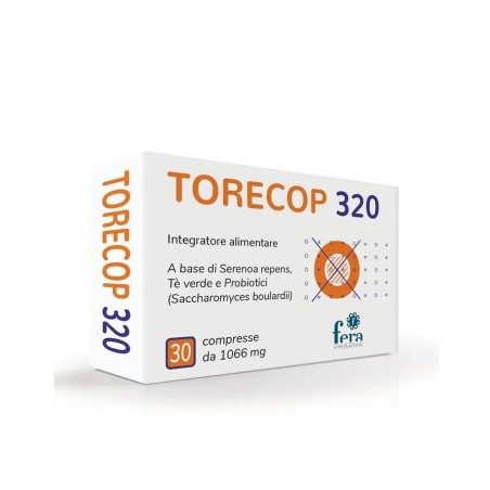 Fera Pharma Torecop 30 Compresse - Integratore per vie urinarie e drenaggio liquidi Fera Pharma Torecop 30 Compresse - Integratore per vie urinarie e drenaggio liquidi
