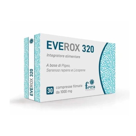 Fera Pharma Everox 320 integratore drenante per ritenzione idrica 30 compresse