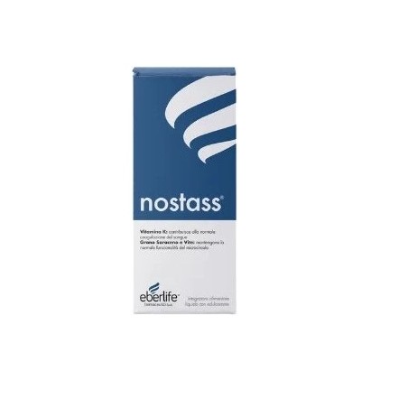 Nostass Eberlife Farmaceutici 150ml - Integratore per vie respiratorie e benessere della gola Nostass Eberlife Farmaceutici 150ml - Integratore per vie respiratorie e benessere della gola