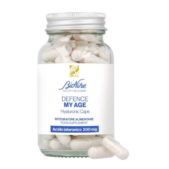 Bionike Defence My Age Acido Ialuronico 60 Capsule - Integratore anti-età per pelle idratata Bionike Defence My Age Acido Ialuronico 60 Capsule - Integratore anti-età per pelle idratata