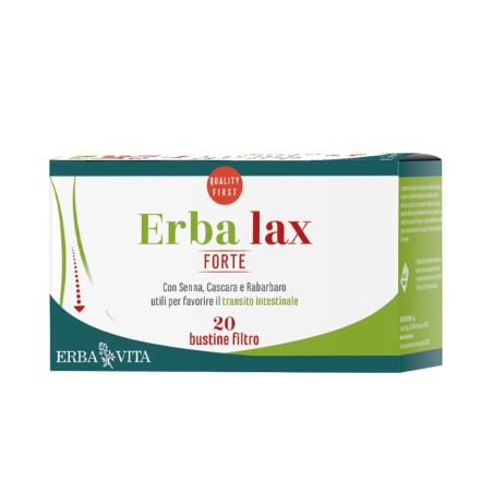 Erba Vita Erbalax Forte Tisana Bio 40g - Tisana biologica per la regolarità intestinale Erba Vita Erbalax Forte Tisana Bio 40g - Tisana biologica per la regolarità intestinale