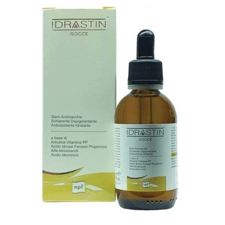 Rpf Idrastin Gocce 50ml - Siero antimacchie per un viso uniforme e luminoso Rpf Idrastin Gocce 50ml - Siero antimacchie per un viso uniforme e luminoso