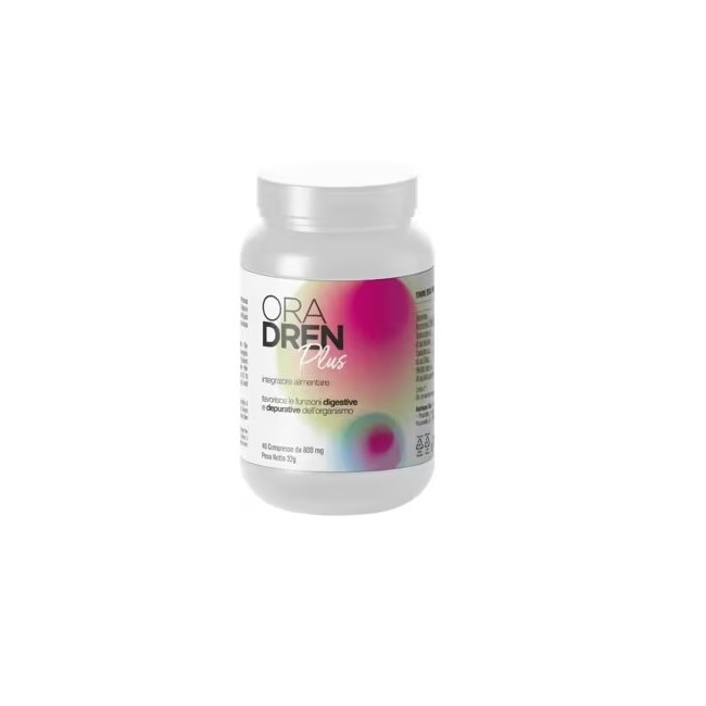 Nutrican Ora Dren Plus 40 Compresse - Integratore drenante e depurativo con estratti vegetali