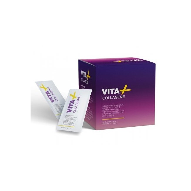 Nutrican Collagene Vita+ 20 Bustine - Integratore per pelle e articolazioni con collagene