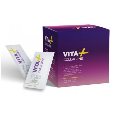 Nutrican Collagene Vita+ 20 Bustine - Integratore per pelle e articolazioni con collagene