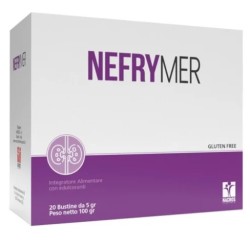 Nacros Nefrymer 20 Bustine - Integratore alimentare per la funzionalit&agrave; renale e vie urinarie