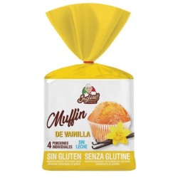 Gaia Muffin Inglesi alla Vaniglia Senza Glutine - Confezione da 200g per celiaci