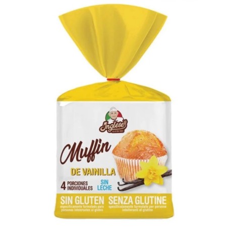 Gaia Muffin Inglesi alla Vaniglia Senza Glutine - Confezione da 200g per celiaci Gaia Muffin Inglesi alla Vaniglia Senza Glutine - Confezione da 200g per celiaci