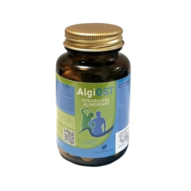 Algilife Algiost 60 Compresse - Integratore per ossa e articolazioni con calcio e vitamina D3