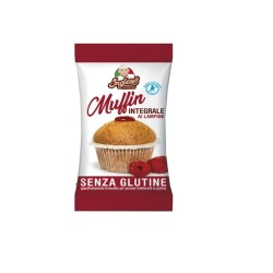 Gaia Muffin Integrali al Lampone Senza Glutine - Monoporzione 40g per celiaci