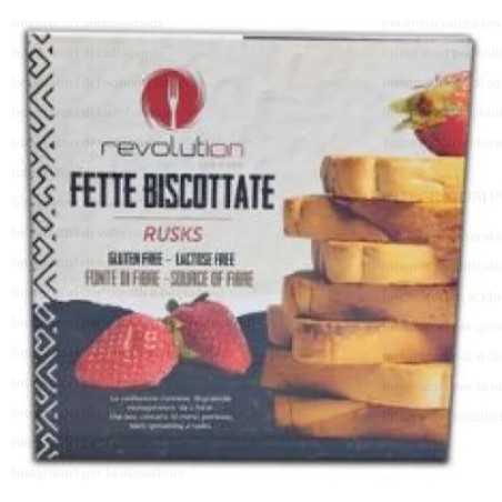 Revolution Fette Biscottate 220g - Croccanti e fragranti per una colazione perfetta