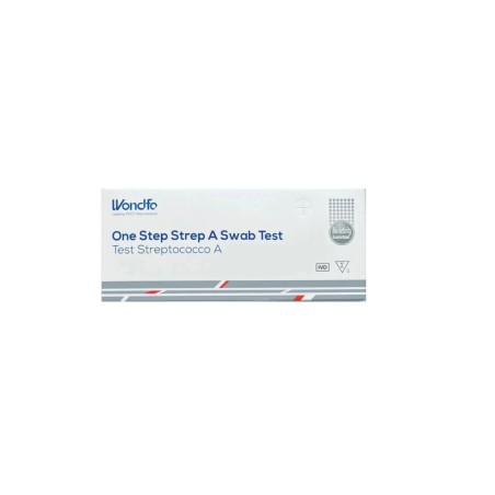 Leading Med Test One Step Strep A - Test autodiagnostico rapido per Streptococco di gruppo A