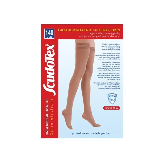 Autoreggente Scudotex 140 denari con punta aperta, colore naturale, taglia 4