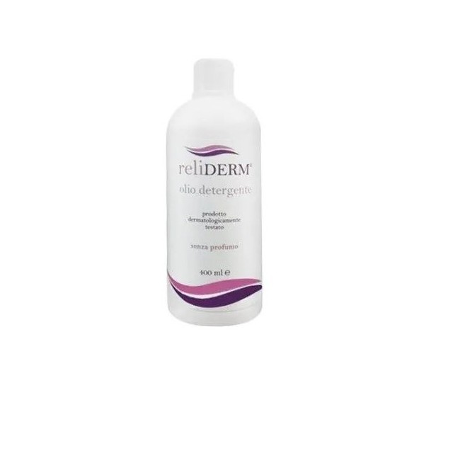 Skin Angel Reliderm Olio Detergente 400ml per detersione delicata di viso e corpo