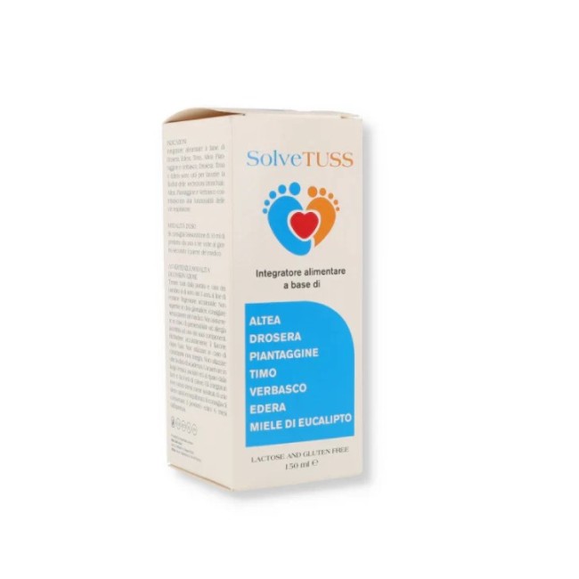 Buono Italia Solvetuss 150 ml - Sciroppo mucolitico per tosse grassa e catarro Buono Italia Solvetuss 150 ml - Sciroppo mucolitico per tosse grassa e catarro