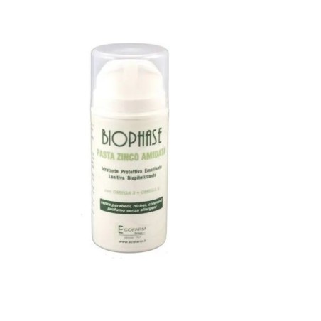 Ecofarm Biophase Pasta 100ml - Trattamento specifico per couperose e rossori del viso Ecofarm Biophase Pasta 100ml - Trattamento specifico per couperose e rossori del viso