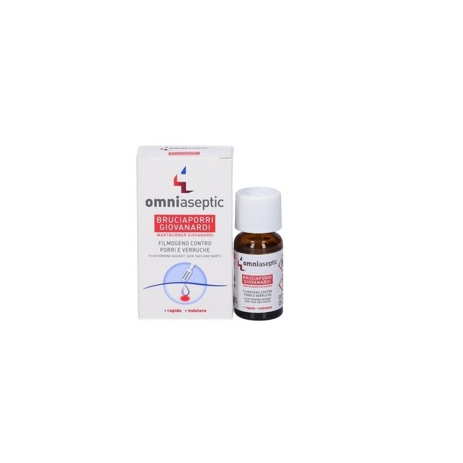 Giovanardi Alpino Liquido Brucia Porri e Verruche - Trattamento topico efficace 12ml Giovanardi Alpino Liquido Brucia Porri e Verruche - Trattamento topico efficace 12ml