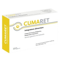 Liberfarma Cumaret integratore alimentare 20 compresse per microcircolo e cellulite