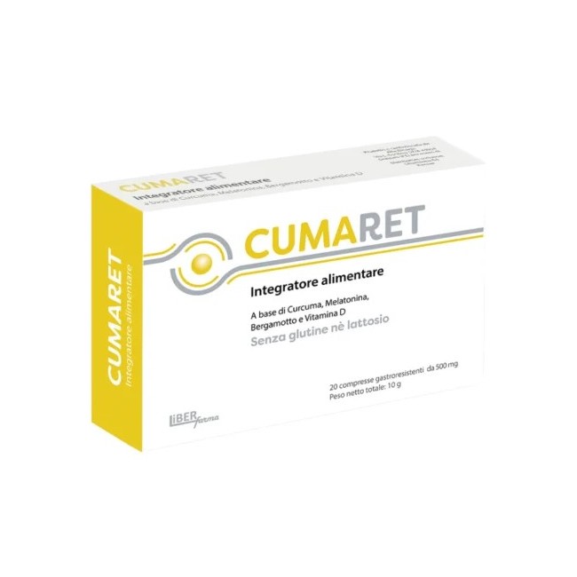 Liberfarma Cumaret integratore alimentare 20 compresse per microcircolo e cellulite