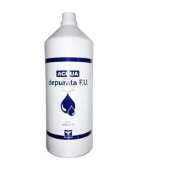 Acqua Depurata Altamente Purificata 1 Litro Farmalabor per uso farmaceutico e igiene
