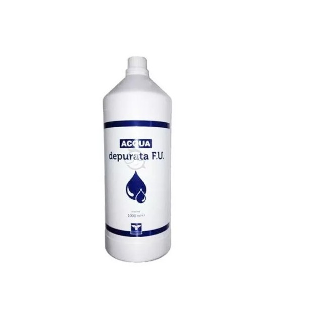 Acqua Depurata Altamente Purificata 1 Litro Farmalabor per uso farmaceutico e igiene