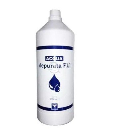 Acqua Depurata Altamente Purificata 1 Litro Farmalabor per uso farmaceutico e igiene