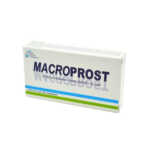 Leader Natural Pharma Macroprost 30 Compresse - Integratore per il benessere della prostata Leader Natural Pharma Macroprost 30 Compresse - Integratore per il benessere della prostata