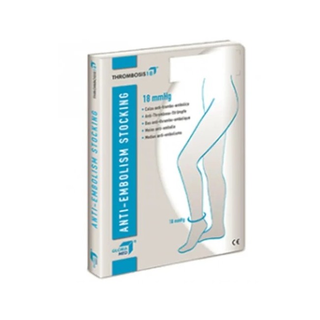 Gloria Med Gloriamed Thrombosis 18 - Gambaletto compressione graduata con foro ispezione Misura M Gloria Med Gloriamed Thrombosis 18 - Gambaletto compressione graduata con foro ispezione Misura M