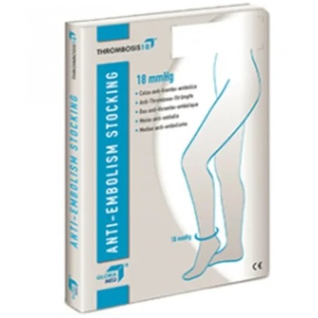 Gloria Med Gloriamed Thrombosis 18 - Gambaletto compressione graduata con foro ispezione Misura M Gloria Med Gloriamed Thrombosis 18 - Gambaletto compressione graduata con foro ispezione Misura M