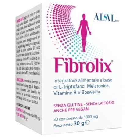 Aisal Fibrolix 30 Compresse - Integratore per articolazioni e benessere muscolare