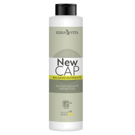 Erba Vita New Cap Balsamo Nutriente 250ml per capelli secchi e danneggiati Erba Vita New Cap Balsamo Nutriente 250ml per capelli secchi e danneggiati