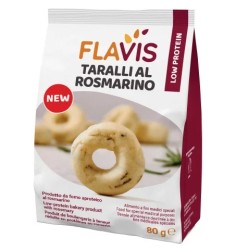 Sch&auml;r Flavis Taralli al Rosmarino senza glutine - Confezione da 80g per celiaci