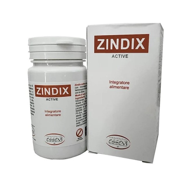 Farmaceutici Essevi Zindix Active integratore zinco vitamina C selenio 30 capsule Farmaceutici Essevi Zindix Active integratore zinco vitamina C selenio 30 capsule