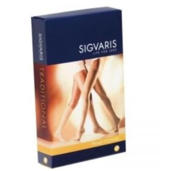 Gambaletto Sigvaris 504 Traditional CCL3 punta aperta beige taglia S Plus compressione graduata