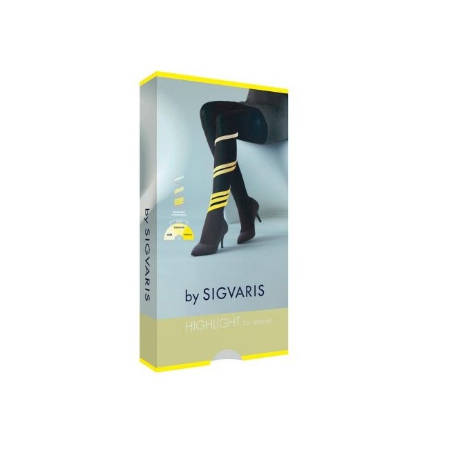 Calza a compressione Sigvaris Highlight Women coscia normale punta chiusa colore Dune taglia M Calza a compressione Sigvaris Highlight Women coscia normale punta chiusa colore Dune taglia M